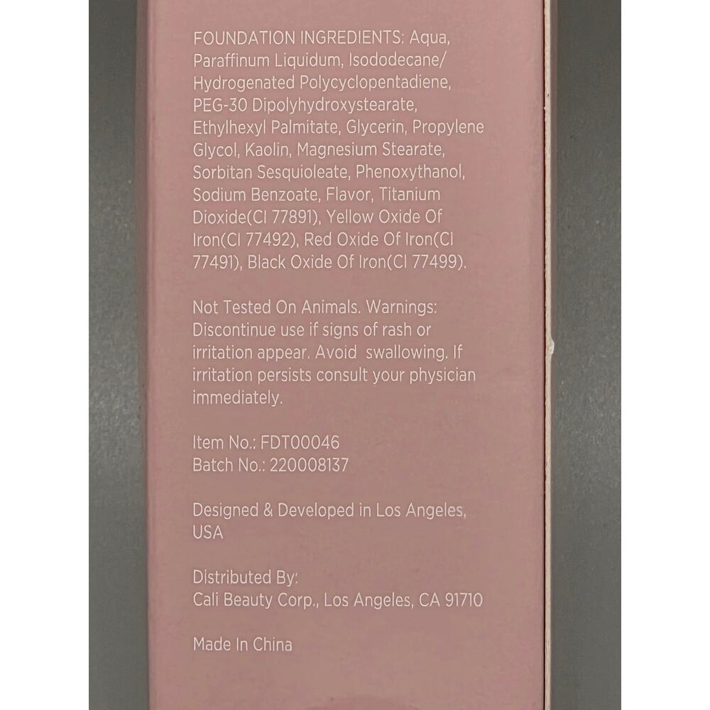 Prolux Cosmetics Matte Foundation In Vanilla - Picture 4 of 5